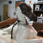 Painting with silicone